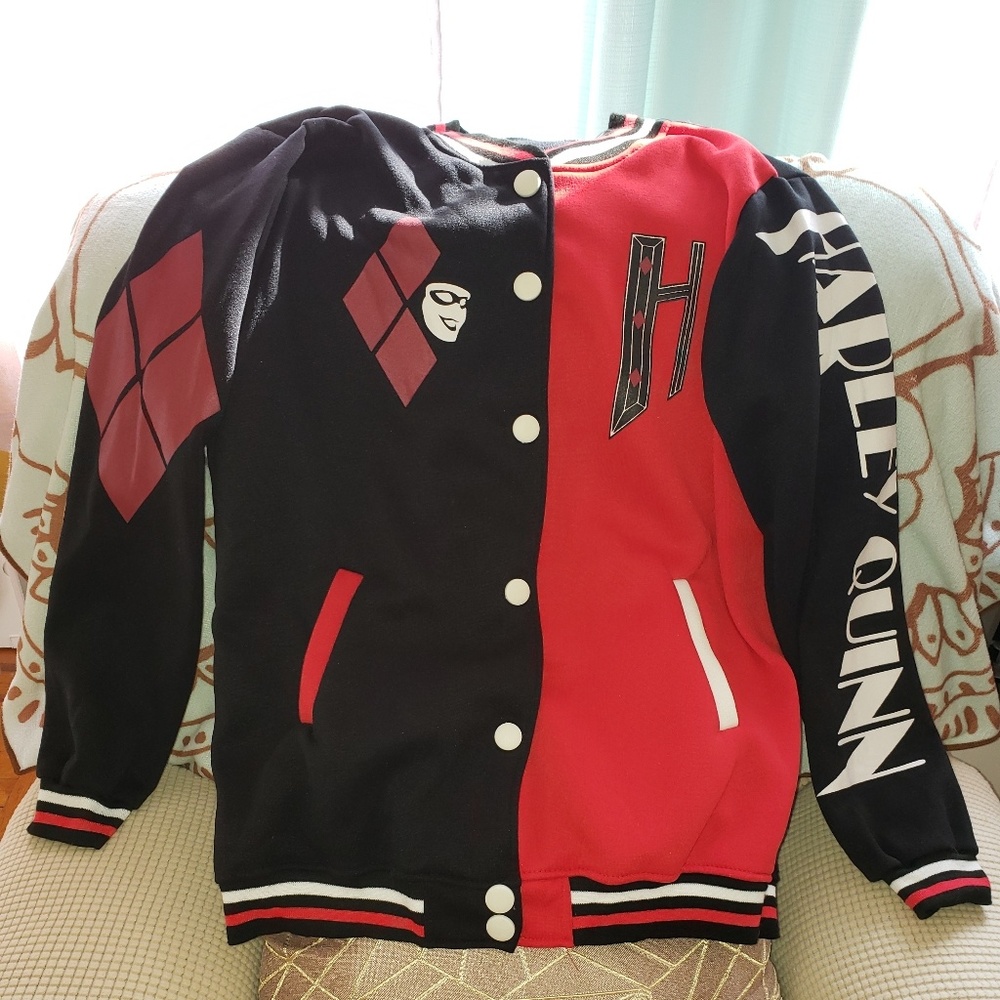Harley Quinn varsity jacket